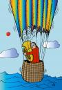 Cartoon: Up And Away (small) by Alexei Talimonov tagged music