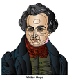 Cartoon: Victor Hugo (small) by Alexei Talimonov tagged victor,hugo