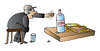 Cartoon: Vodka (small) by Alexei Talimonov tagged vodka,alcohol,drinking