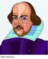 Cartoon: William Shakespeare (small) by Alexei Talimonov tagged author,literature,books,william,shakespeare