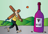 Cartoon: Wine (small) by Alexei Talimonov tagged wine