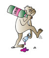 Cartoon: Wine (small) by Alexei Talimonov tagged wine,drinking,alcohol