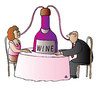 Cartoon: Wine (small) by Alexei Talimonov tagged wine,drinking,alcohol