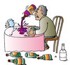 Cartoon: Wine (small) by Alexei Talimonov tagged wine,drinking,alcohol