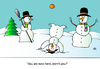 Cartoon: Winter (small) by Alexei Talimonov tagged winter,snow