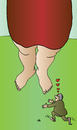 Cartoon: Woman (small) by Alexei Talimonov tagged woman,man