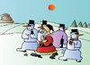 Cartoon: Xmas (small) by Alexei Talimonov tagged xmas,christmas