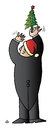 Cartoon: Xmas (small) by Alexei Talimonov tagged xmas christmas