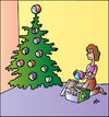 Cartoon: Xmas (small) by Alexei Talimonov tagged xmas christmas yoga