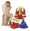 Cartoon: Xmas (small) by Alexei Talimonov tagged xmas,christmas