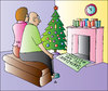 Cartoon: Xmas (small) by Alexei Talimonov tagged xmas,christmas