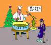 Cartoon: Xmas Charity (small) by Alexei Talimonov tagged xmas,christmas,charity