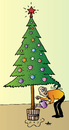Cartoon: Xmas Tree (small) by Alexei Talimonov tagged xmas