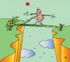 Cartoon: Yoga (small) by Alexei Talimonov tagged yoga,snake