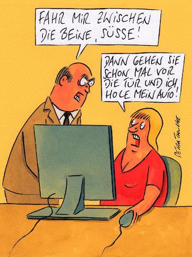 Cartoon: beine (medium) by Peter Thulke tagged sexuelle,belästigung,sexuelle,belästigung