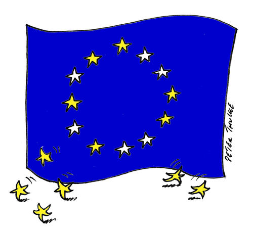 Cartoon: hoffentlich nicht (medium) by Peter Thulke tagged eu,eu