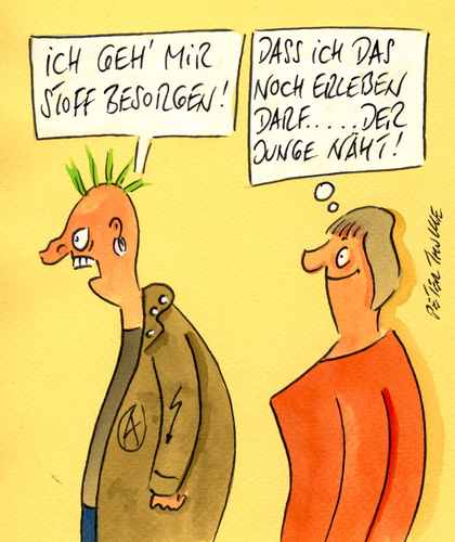 Cartoon: stoff (medium) by Peter Thulke tagged jugend,drogen,jugend,drogen