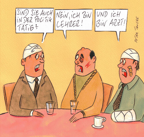 Cartoon: verrohung (medium) by Peter Thulke tagged verrohung,verrohung