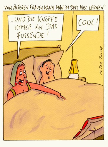 Cartoon: von frauen (medium) by Peter Thulke tagged frauen,männer,lernen,frauen,männer,sex,lernen,beziehung,partnerschaft,liebe,affäre