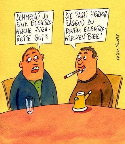 Cartoon: zigarette (medium) by Peter Thulke tagged rauchen,zigarette,rauchen,zigarette