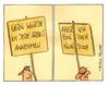 Cartoon: arbeit (small) by Peter Thulke tagged arbeit