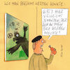 Cartoon: kunst (small) by Peter Thulke tagged klima