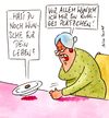 Cartoon: plätzchen (small) by Peter Thulke tagged ruhe