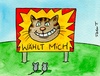 Cartoon: wählt mich (small) by Peter Thulke tagged wahl,wählen