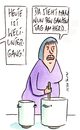 Cartoon: weltuntergang (small) by Peter Thulke tagged weltuntergang