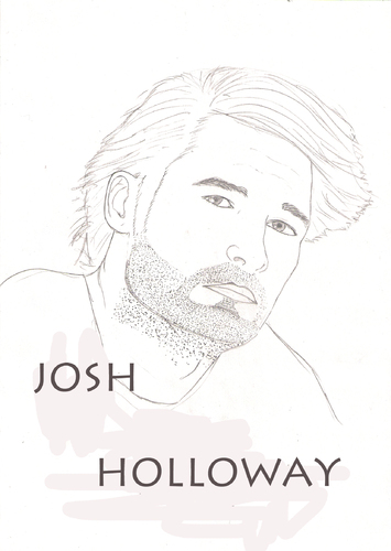 Cartoon: Josh Holloway (medium) by apestososa tagged josh,holloway,james,ford,lost