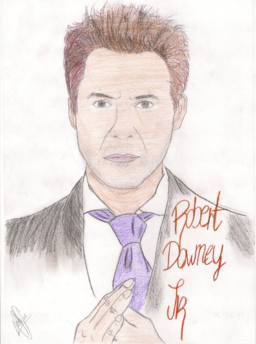 Cartoon: Robert Downey Jr (medium) by apestososa tagged robert,downey,jr,ironman