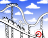 Cartoon: target (small) by cartoonage tagged cartoon rollercoaster funny