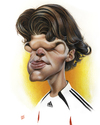 Cartoon: Michael Ballack (small) by achille tagged ballack