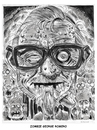 Cartoon: Zombie George Romero (small) by Cartoons and Illustrations by Jim McDermott tagged zombie,georgeromero,caricatures,movies,horror,scarry