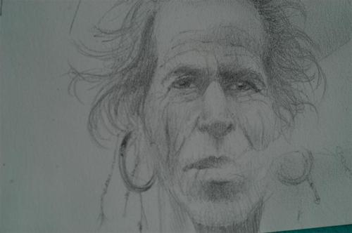 Cartoon: Keith Richards (medium) by sanjuan tagged keith,richards,rollingstones