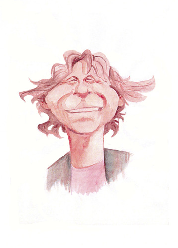 Cartoon: Roman Polanski (medium) by sanjuan tagged polanski