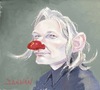 Cartoon: Assange (small) by sanjuan tagged politica
