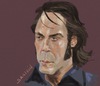 Cartoon: Bardem (small) by sanjuan tagged film,theater