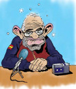 Cartoon: Luis Aragones (small) by sanjuan tagged aragones football sports