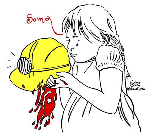 Cartoon: Soma (medium) by Political Comics tagged soma,turkey