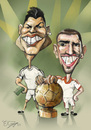 Cartoon: golden ball  2013 (small) by elidorkruja tagged frenk,ronaldo