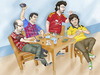 Cartoon: my friends (small) by elidorkruja tagged friends