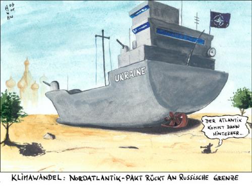 Cartoon: natobeitritt ukraine (medium) by huehn tagged nato,ukraine,