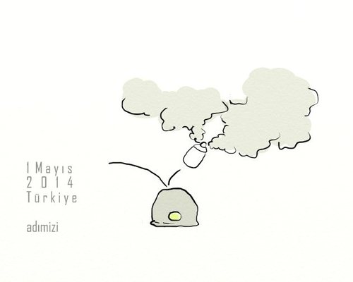 Cartoon: 1 may in turkey (medium) by adimizi tagged cizgi