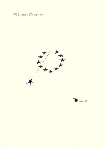 Cartoon: EU and Greece (medium) by adimizi tagged cizgi