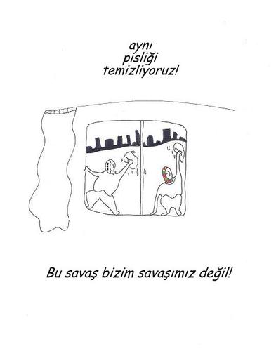 Cartoon: War in Turkey-5 (medium) by adimizi tagged cizgi