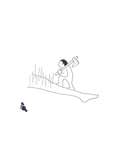 Cartoon: WE DONT WANT EPILATION (medium) by adimizi tagged cizgi