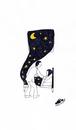 Cartoon: Night (small) by adimizi tagged cizgi