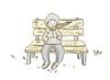 Cartoon: winter and melancholy (small) by adimizi tagged winter,and,melancholy