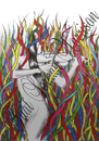 Cartoon: colour jungle (small) by Suat Serkan Celmeli tagged colour